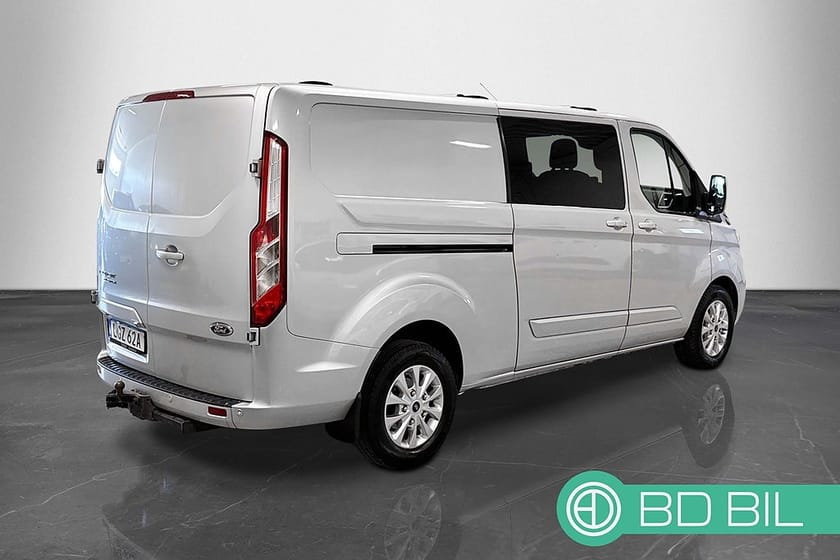 Bild 4 av Ford Transit Custom 340 Crew Van 5-SITS VÄRMARE BACKKAMERA DRAG MOMS