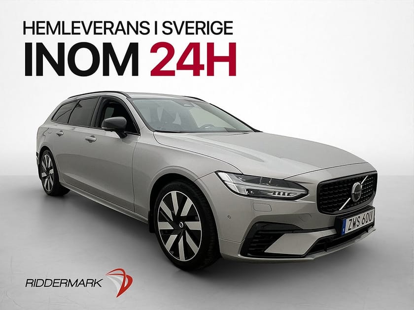 Bild 1 av Volvo V90 Recharge T6 AWD Plus Dark Pano H/K 360° Navi Drag