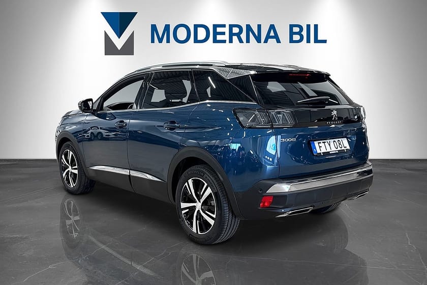 Bild 4 av Peugeot 3008 1.2 PureTech 131hk GT Automat Cockpit 360° Adaptiv Moms