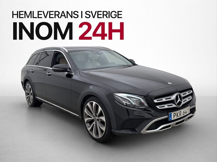 Bild 1 av Mercedes-Benz E 220 d 4MATIC All-Terrain E220d 4M Wide Värm 360° Burm Luft