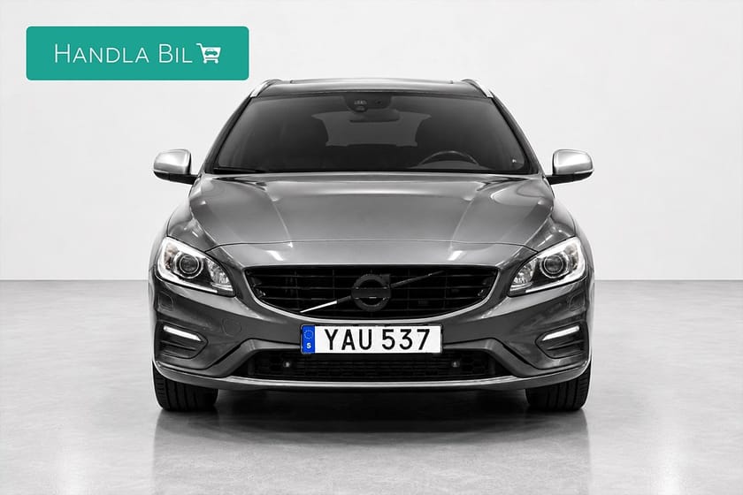 Bild 3 av Volvo V60 D4 AWD Aut R-design Drag Skinn Taklucka P-värm H/K 190hk