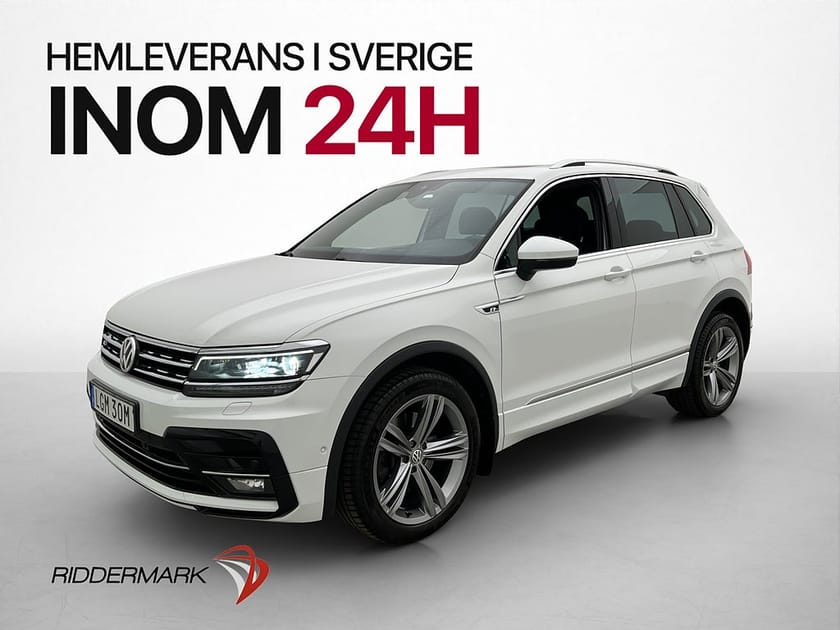 Bild 1 av Volkswagen Tiguan GTS 4M 240hk R-Line Pano Cockpit Värm Drag