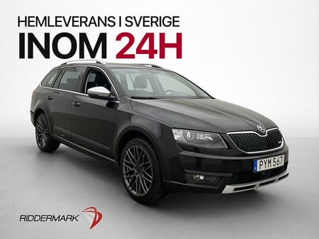 Škoda Octavia Scout Skoda TDI 150hk 4x4 Värmare Canton Kamera Drag