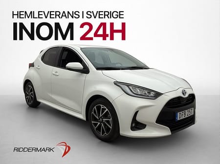 Toyota Yaris Hybrid Active Plus Kamera Rattvärme Adp-Fart