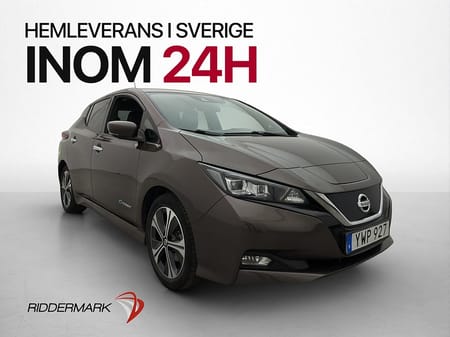 Nissan Leaf 150hk Tekna 360° Navi Bose Värmepump Halvskinn