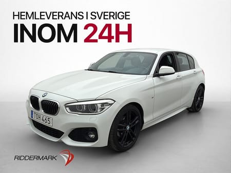 BMW 118i 136hk M-Sport Skinn Sensorer 0,58l/mil
