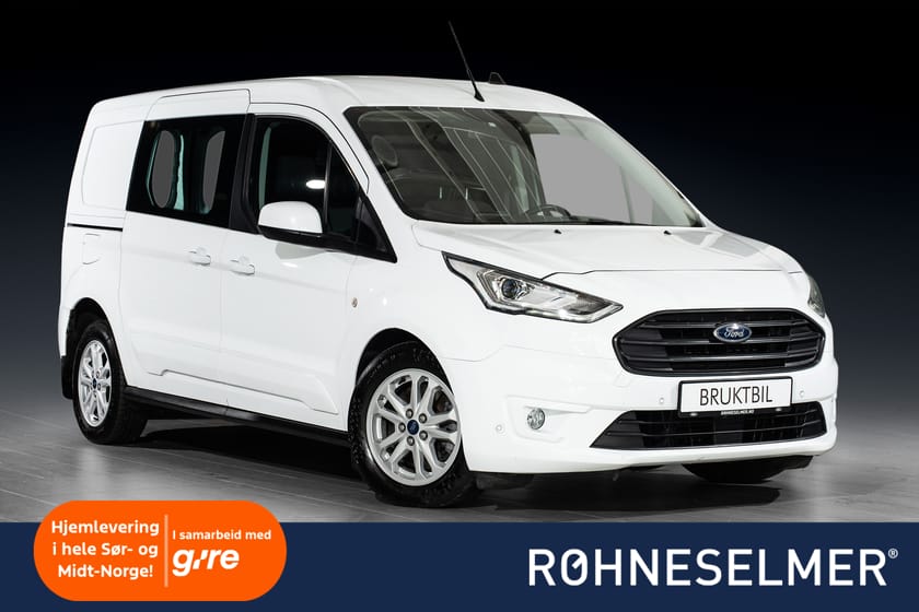 Bilde 1 av Ford Transit Connect 240 LWB 100HK | Automat | Krok | Varmer | Sensor | Skyvedør ++