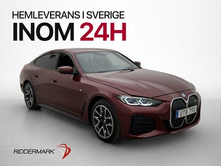 BMW i4 eDrive40 Gran Coupé eDrive40e M Sport Innovation H/K HuD 360° Moms Drag