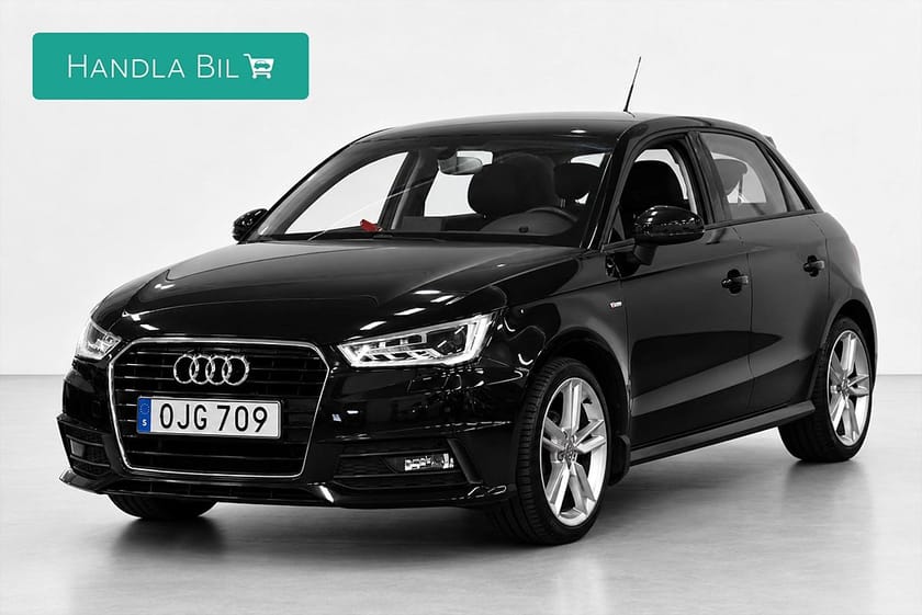 Bild 1 av Audi A1 Sportback 1.0 TFSI S-Line Ny-serv BT 95hk