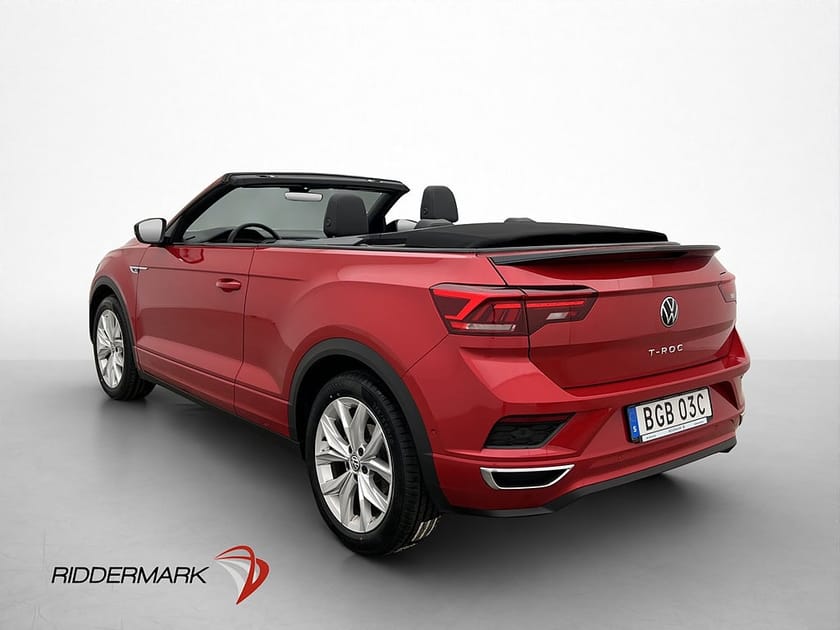 Bild 5 av Volkswagen T-Roc Cabriolet 150hk R-Line Kamera CarPlay Navi