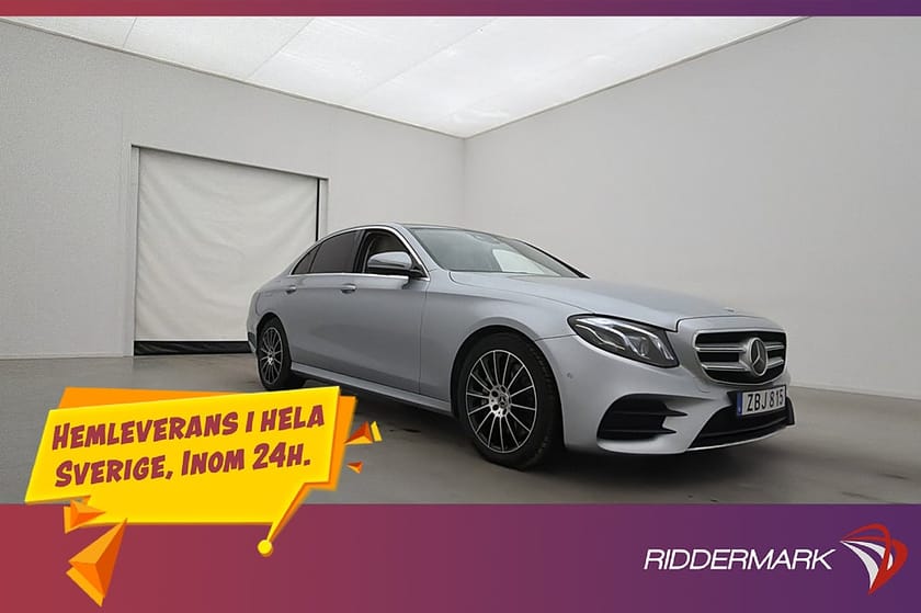 Bild 2 av Mercedes-Benz E 350 d 4MATIC AMG Wide Värmare Burm 360° Skinn HuD