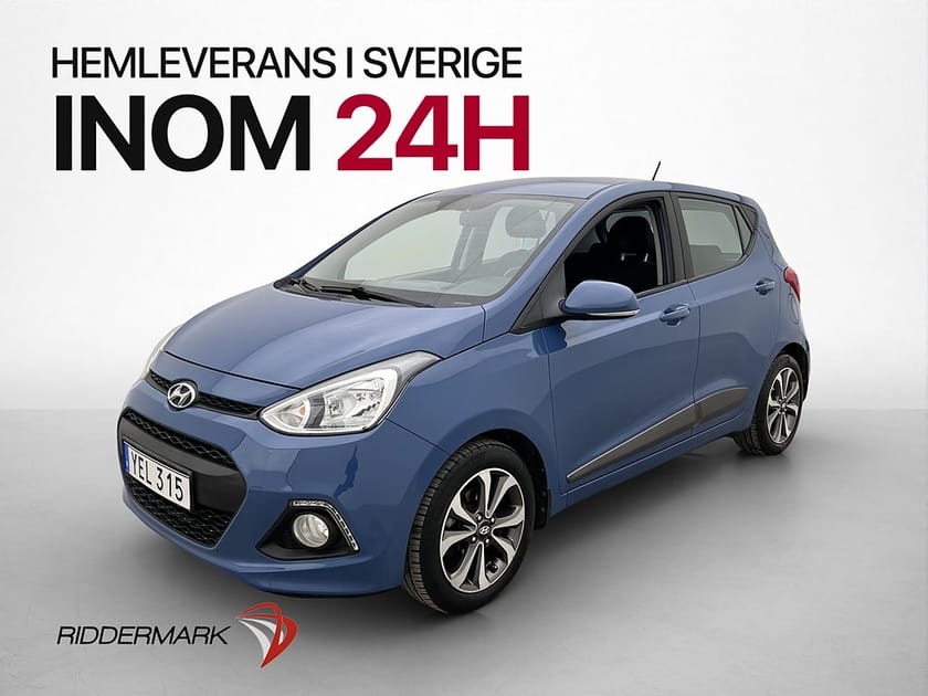 Bild 3 av Hyundai i10 1.2 87hk Premium Sensorer Rattvärme 0.59 l/mil