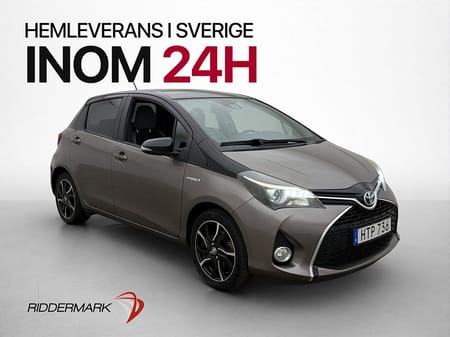 Toyota Yaris Hybrid e-CVT 101hk Kamera Navi 0.36 l/mil