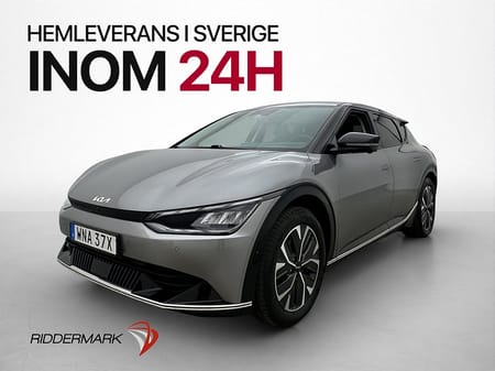 Kia EV6 77.4 kWh 228hk PLUS 360° Navi Skinn Dragkrok MOMS