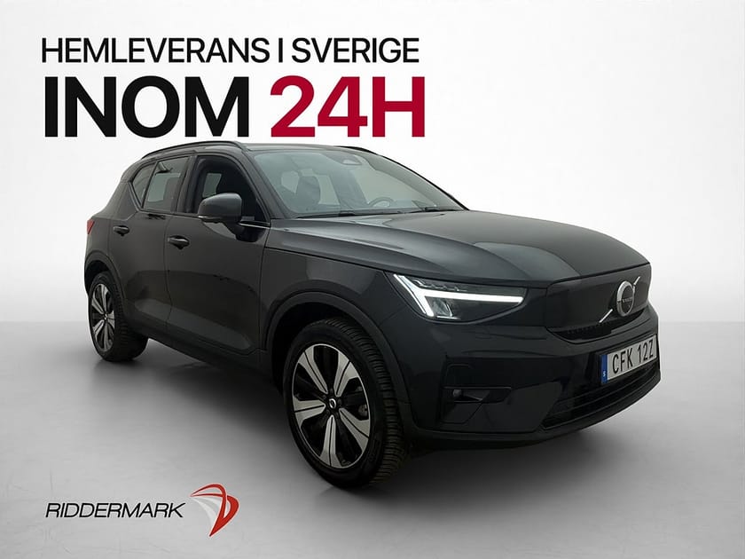 Bild 4 av Volvo XC40 Recharge Twin Ultimate Pano H/K Värmare Drag 360°