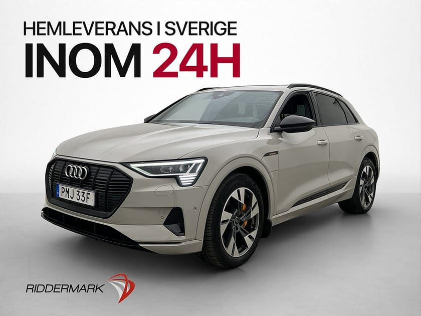 Bild 4 av Audi e-tron 55 quattro 408hk Pano B&O 360° Drag Luftfjädring