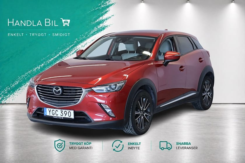 Bild 4 av Mazda CX-3 1.5 SKYACTIV-D AWD Automatisk, 105hk, 2016