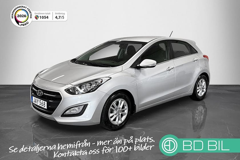 Bild 1 av Hyundai i30 1.6 CRDi RATTVÄRME FARTHÅLLARE FÅ BRUKARE