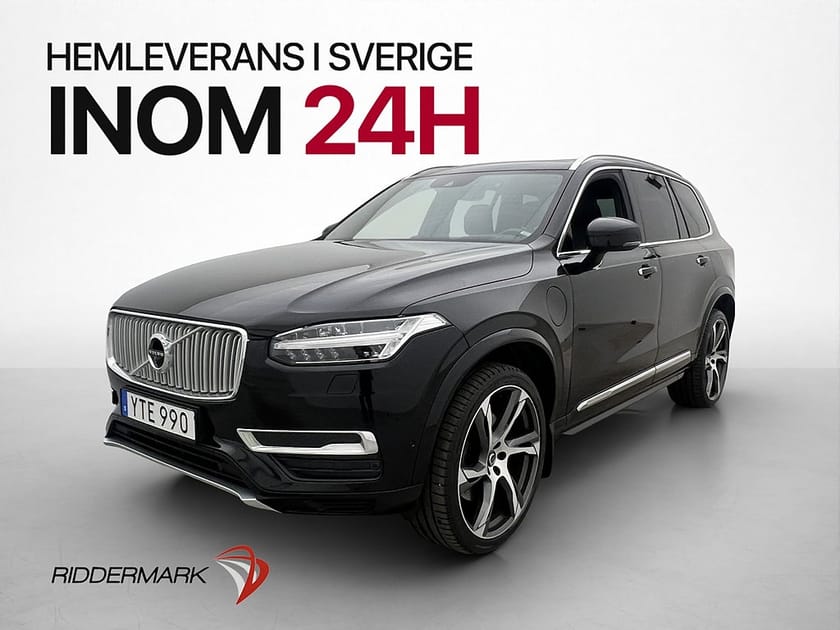 Bild 3 av Volvo XC90 7-seater T8 AWD Inscription 7-Sits Pano B&W HUD Luft Drag