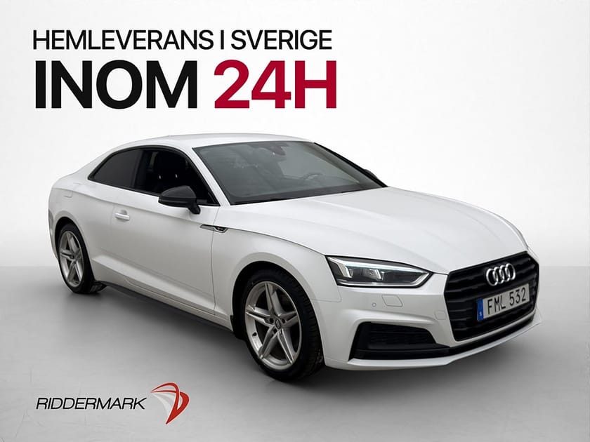 Bild 1 av Audi A5 Coupé 2.0 TFSI 190hk S Line Sensorer AC Farthållare
