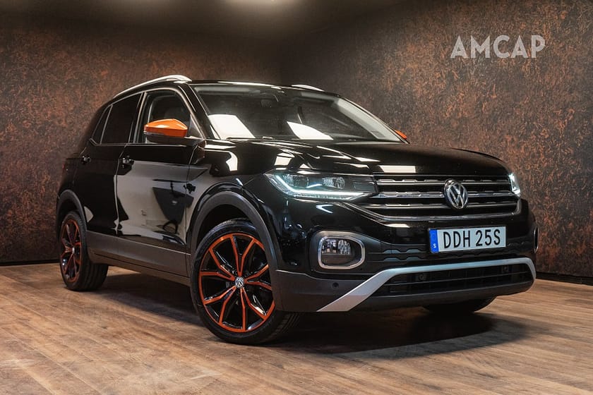 Bild 1 av Volkswagen T-Cross GT 1.0 TSI | Dragkrok | P-sensorer | 1304 kr/mån