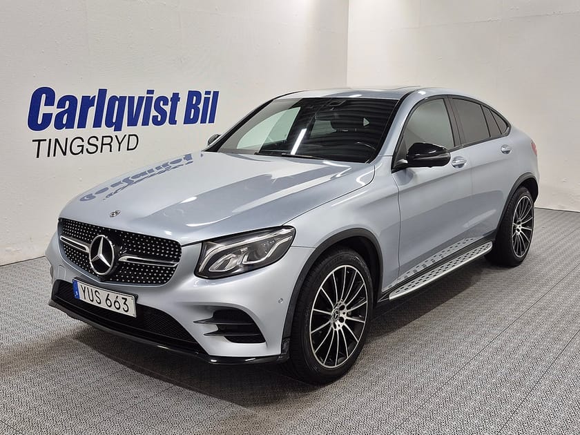 Bild 1 av Mercedes-Benz GLC 250 d Coupé 4MATIC COUPE AMG 204HK 4x4 Burmester