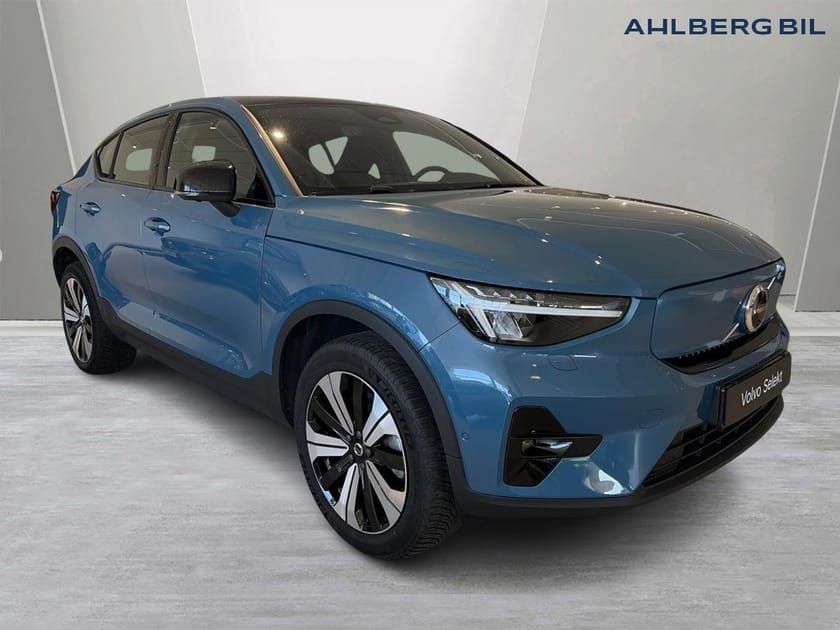 Bild 1 av Volvo C40 Recharge 🟡 Ultimate, Klimatpaket, Dragkrok Halvautomatisk, Parkeringskamera 360, Baklucka Elmanövrerad, Google Maps