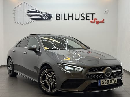 Mercedes-Benz CLA 200 163hk AMG Line Pano/Navi/Bkamera/Elstolar/Nyservad