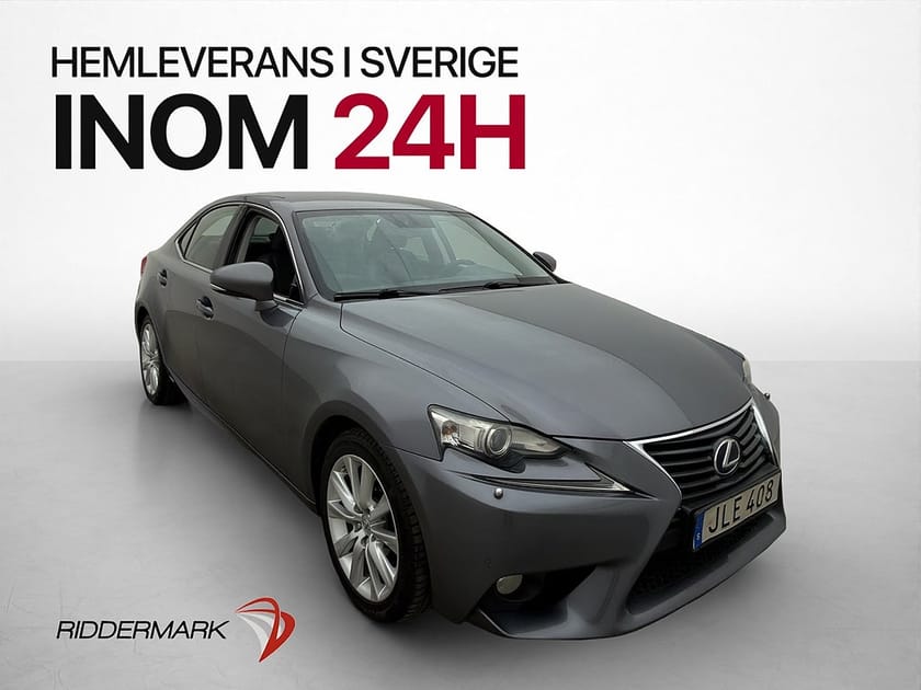 Bild 1 av Lexus IS 300h 2.5 CVT 223hk Executive Skinn Bluetooth