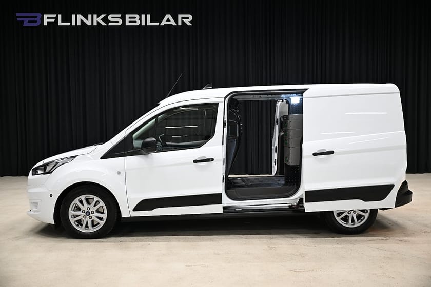 Bild 4 av Ford Transit Connect 210 LWB 100HK L2|Automat|Inredd|Dubbeldörr|Lågmil|Moms