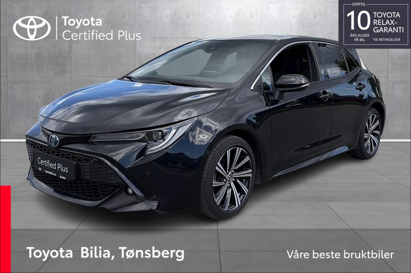 Bilde 1 av Toyota Corolla Hybrid 1,8l Active Tech Svart, navi, cruise, kamera