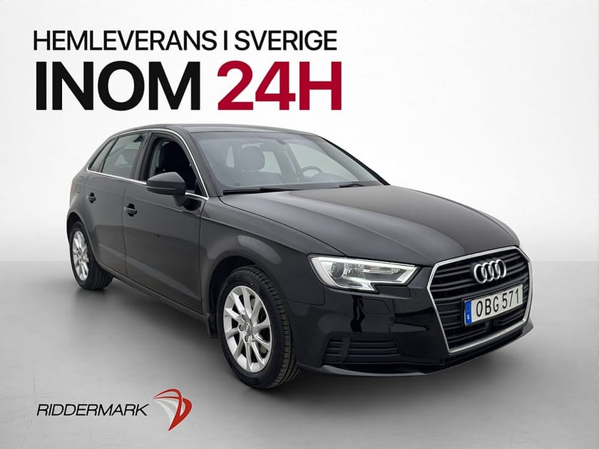 Bild 1 av Audi A3 Sportback 30 TFSI 116hk Adapt-fart P-Sensorer 2-Zons 0,51L/Mil