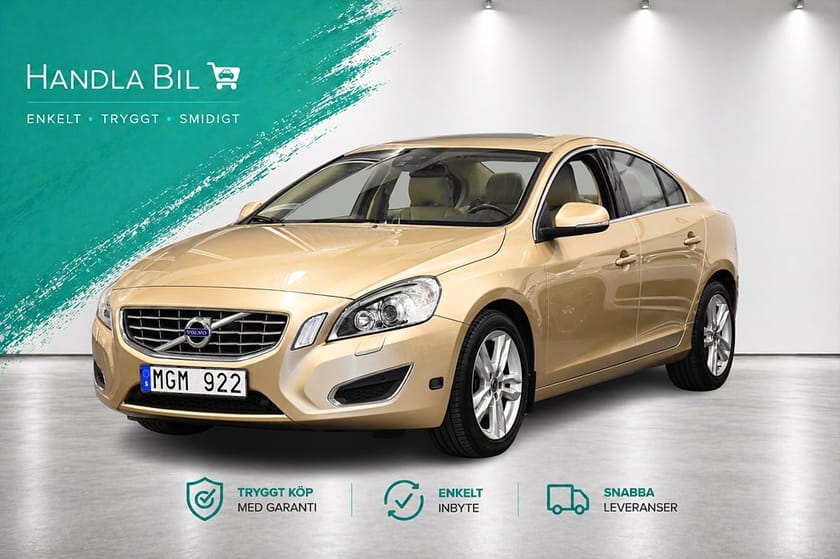 Bild 1 av Volvo S60 T4F Summum M-värm Taklucka Skinn Dragkrok