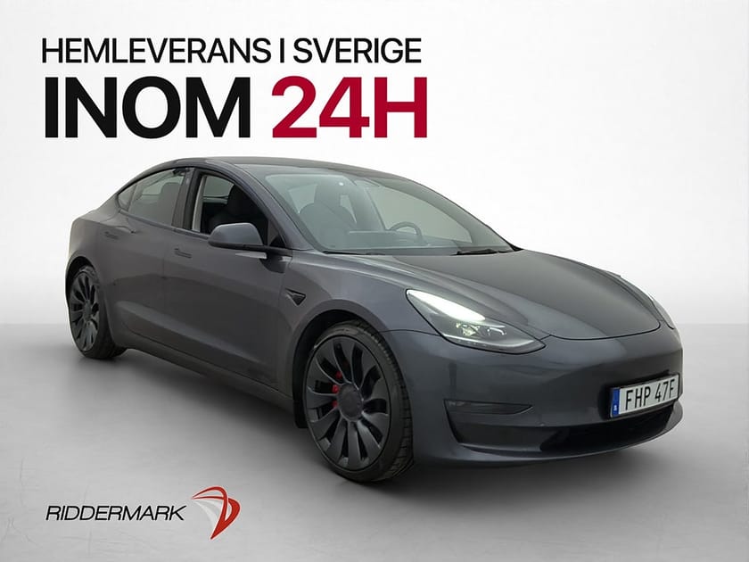 Bild 4 av Tesla Model 3 Performance Autopilot Svensksåld 2-Ägare 513hk