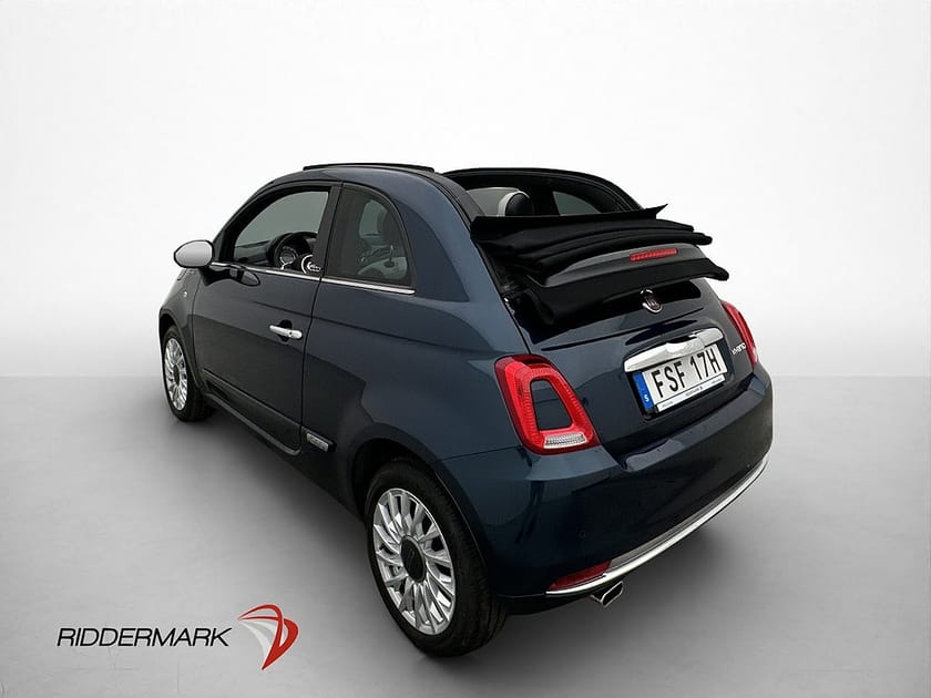 Bild 5 av Fiat 500C Hybrid 70hk Lounge P-sensor Bluetooth Farthållare