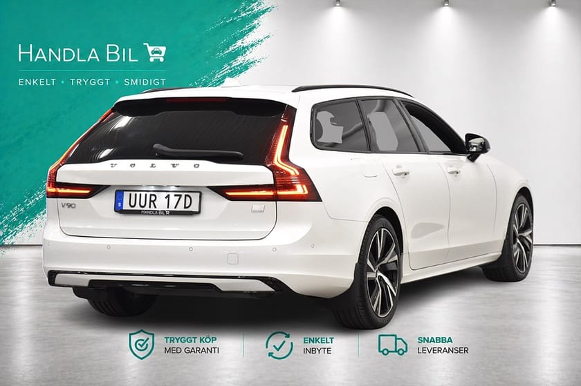 Bild 5 av Volvo V90 Recharge T6 AWD R-Design Pano Massage Drag Head-Up H/K