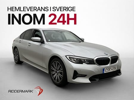 BMW 330e Sedan 292hk Sport-line Dragkrok Skinn Navi Carplay