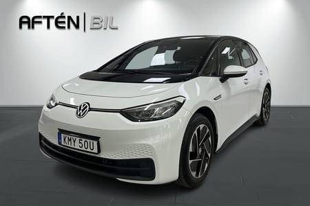 Volkswagen ID.3 Pro Performance 58kWh P-sensorer, Värmepump *NYSERVAD*