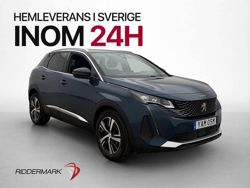 Bild 1 av Peugeot 3008 1.2 GT Kamera CarPlay En-Brukare MOMS