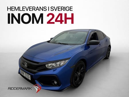 Honda Civic 1.0 126hk Dynamic Kamera Navi Skinn Adaptiv-Fart