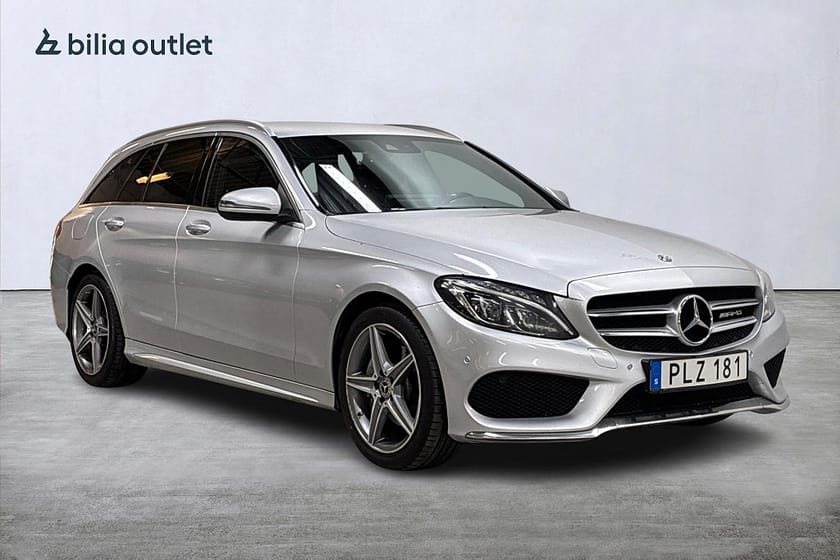 Bild 4 av Mercedes-Benz C 200 T AMG 184hk Navi Drag Burmester Backkamera