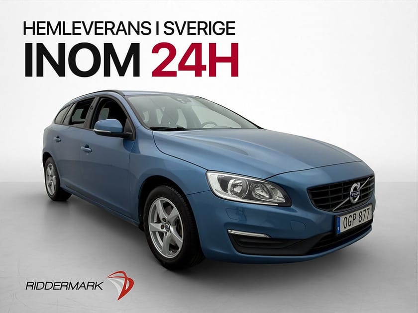 Bild 1 av Volvo V60 T3 152hk Kinetic Värmare VOC Farthållare Drag