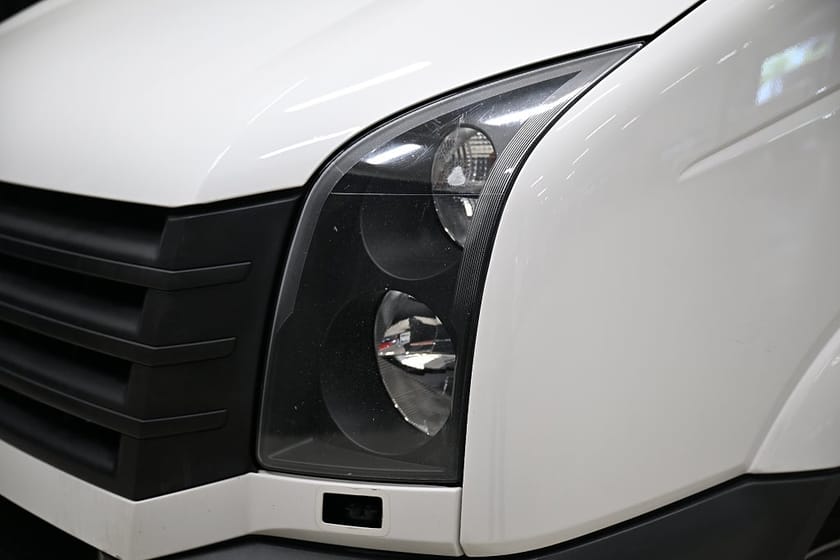 Bild 3 av Volkswagen Crafter Chassi Double Cab 163HK Dubbelhytt|Flak|Kranbil|EnÄgare|Backkamera|Moms