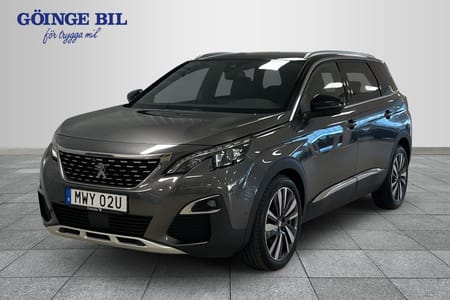 Peugeot 5008 2,0 BlueHDi GT-Line 180/ AGR-Stolar/ Skinn/ Avtabart Drag/ 360 backkamera