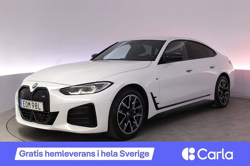 Bild 1 av BMW i4 M50 xDrive Gran Coupé M-Sport Drag Adap.Farth Kamera