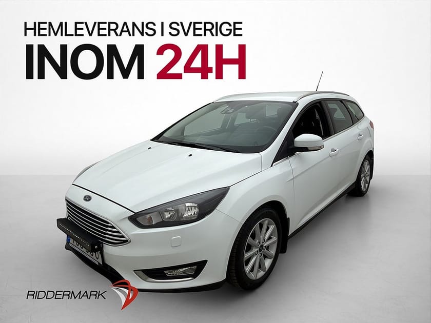 Bild 1 av Ford Focus Kombi 1.0 Titanium Dragkrok P-Sensorer Bluetooth