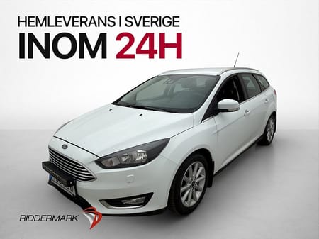 Ford Focus Kombi 1.0 Titanium Dragkrok P-Sensorer Bluetooth