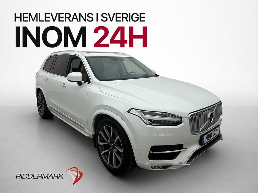 Bild 1 av Volvo XC90 D5 AWD 7-Sits Inscription Pano B&W HUD Luft 360°