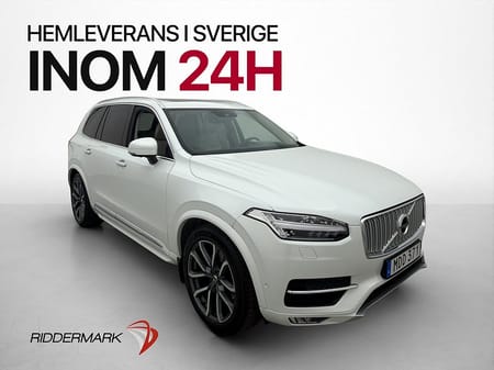 Volvo XC90 D5 AWD 7-Sits Inscription Pano B&W HUD Luft 360°