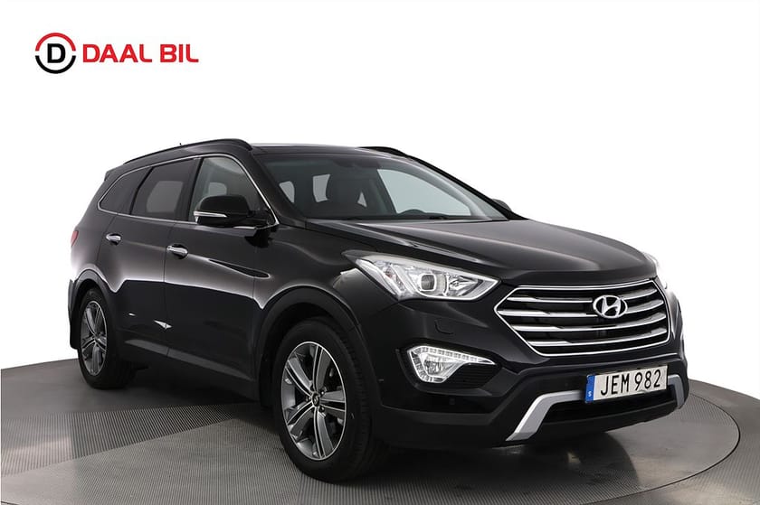 Bild 3 av Hyundai Grand Santa Fe 2.2 CRDi 4WD 200HK 7-SITS DRAG PANO B-KAM NAVI